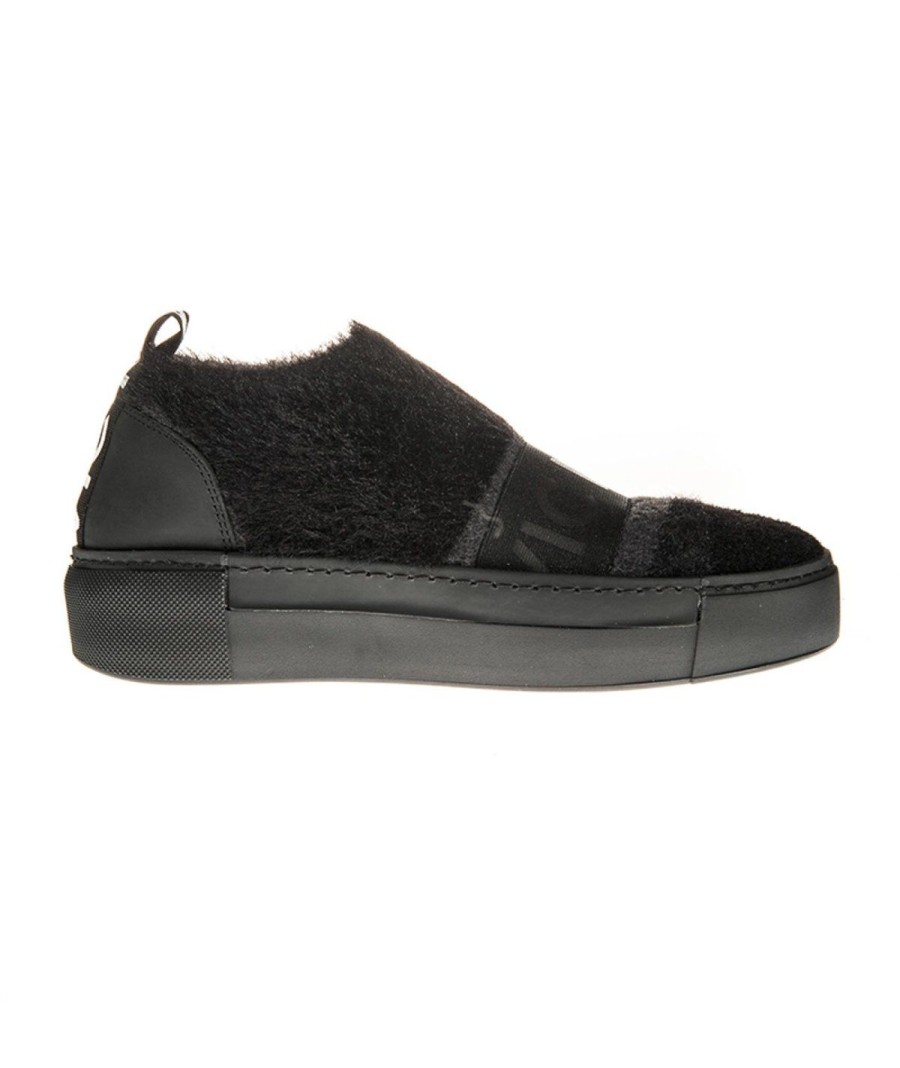 Donna VIC MATIE' | Vic Matie` Slip On Maglia Elastico F.Cas Nero