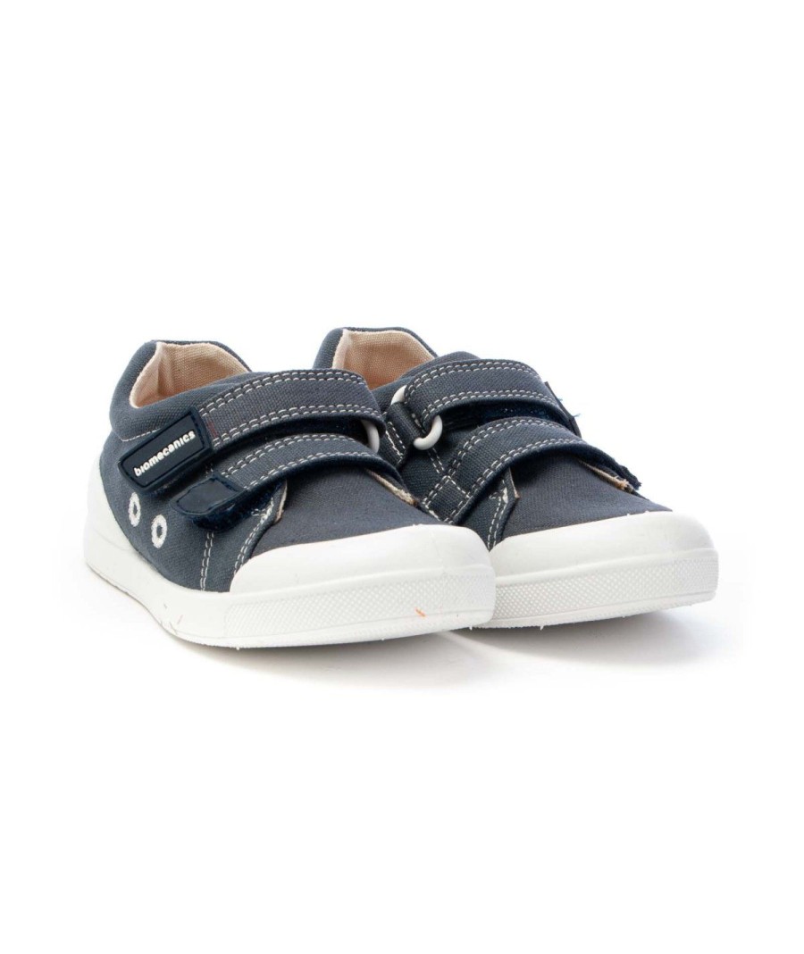 Junior BIOMECANICS | Biomecanics 222280 Sneakers 2 Strappi Leone Shoes Marino