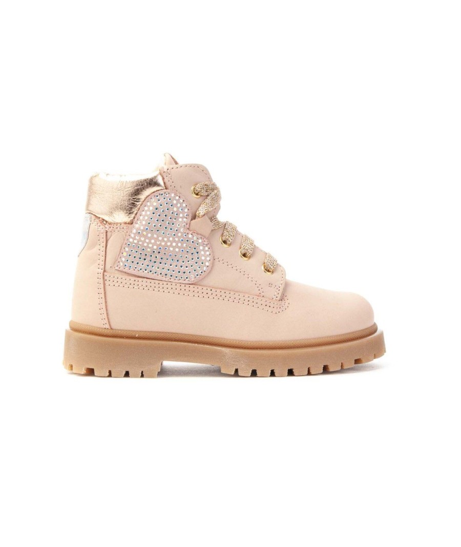 Junior BALDUCCI | Balducci Escort1033 Polacco Lacci Boot Kid Rosa