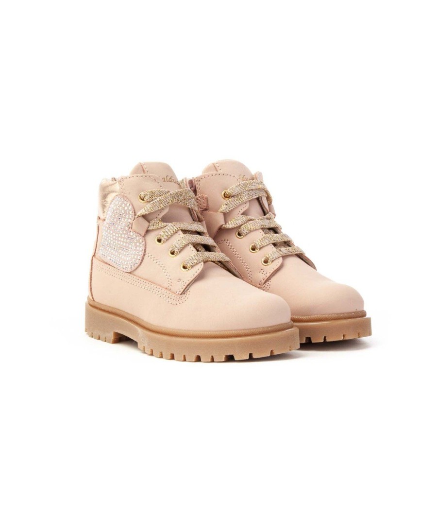 Junior BALDUCCI | Balducci Escort1033 Polacco Lacci Boot Kid Rosa