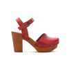 Donna MARRADINI | Marradini 613 Sandalo Cinturino Plateau Leone Shoes Rosso