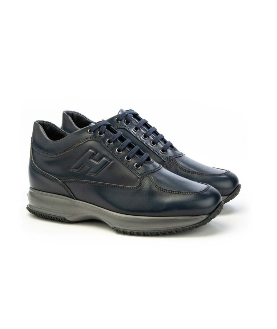 Uomo HOGAN | Hogan Hxm00N090427X7U806 Leone Shoes Frosinone Blu