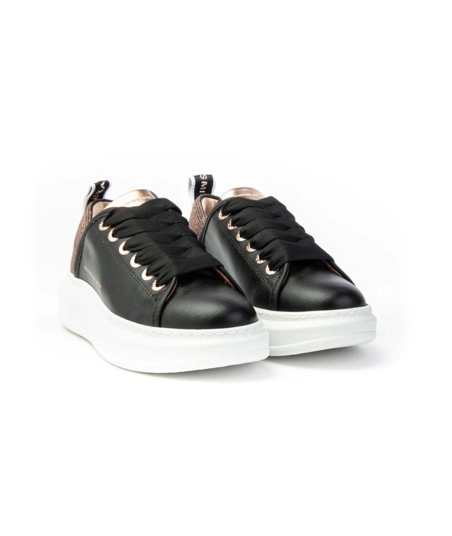 Donna ALEXANDER SMITH | Sneakers Alexander Smith Asaye1D26Bcp Lacci Leone Shoes Frosinone Black/Rame