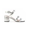 Donna CARMENS | Carmens 49088 Sandalo Tania Embos Listellileone Shoes Silver