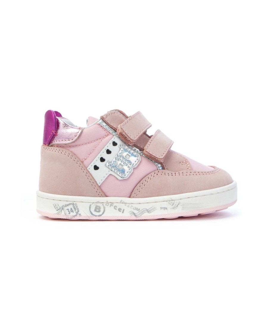 Junior BALDUCCI | Balducci Cit5115 Sneakers 2 Strappi Primi Passi Leone Shoes Frosinone Rosa