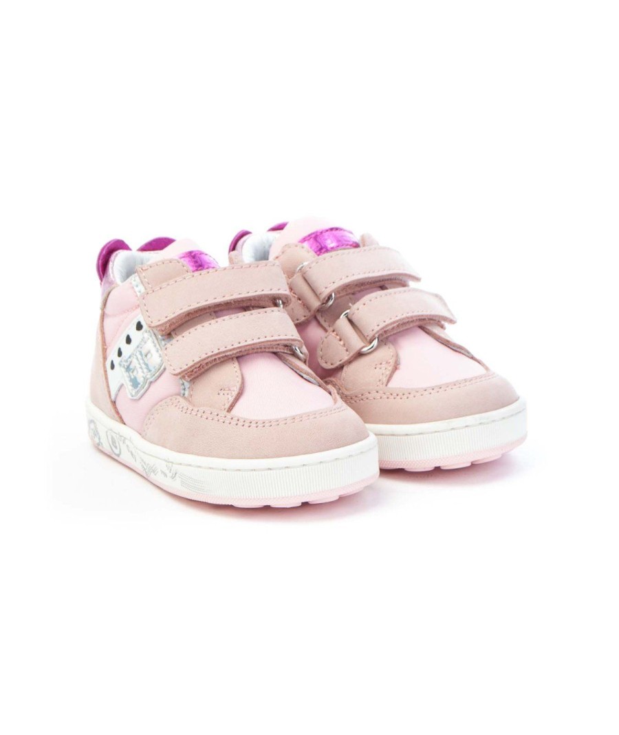 Junior BALDUCCI | Balducci Cit5115 Sneakers 2 Strappi Primi Passi Leone Shoes Frosinone Rosa