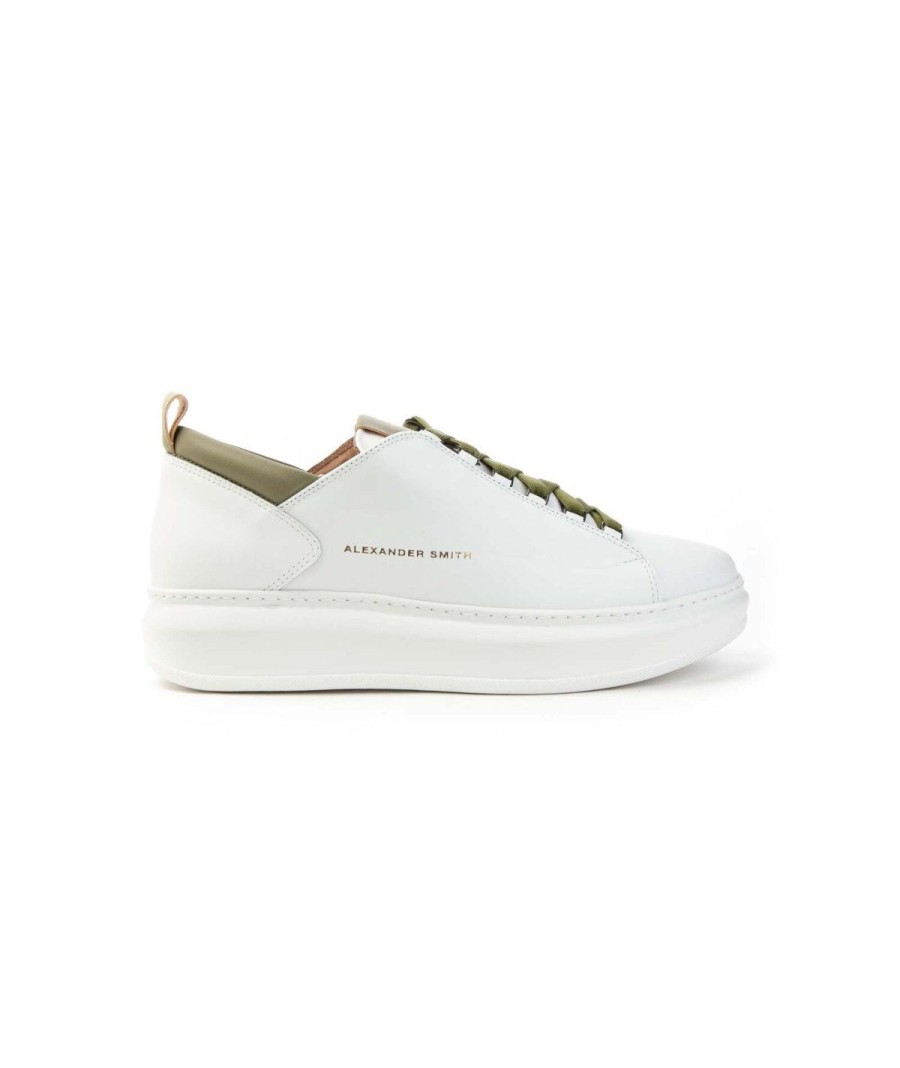 Uomo ALEXANDER SMITH | Alexander Smith Asaww2U80Wle Sneakers Man Leone Shoes Frosinone White