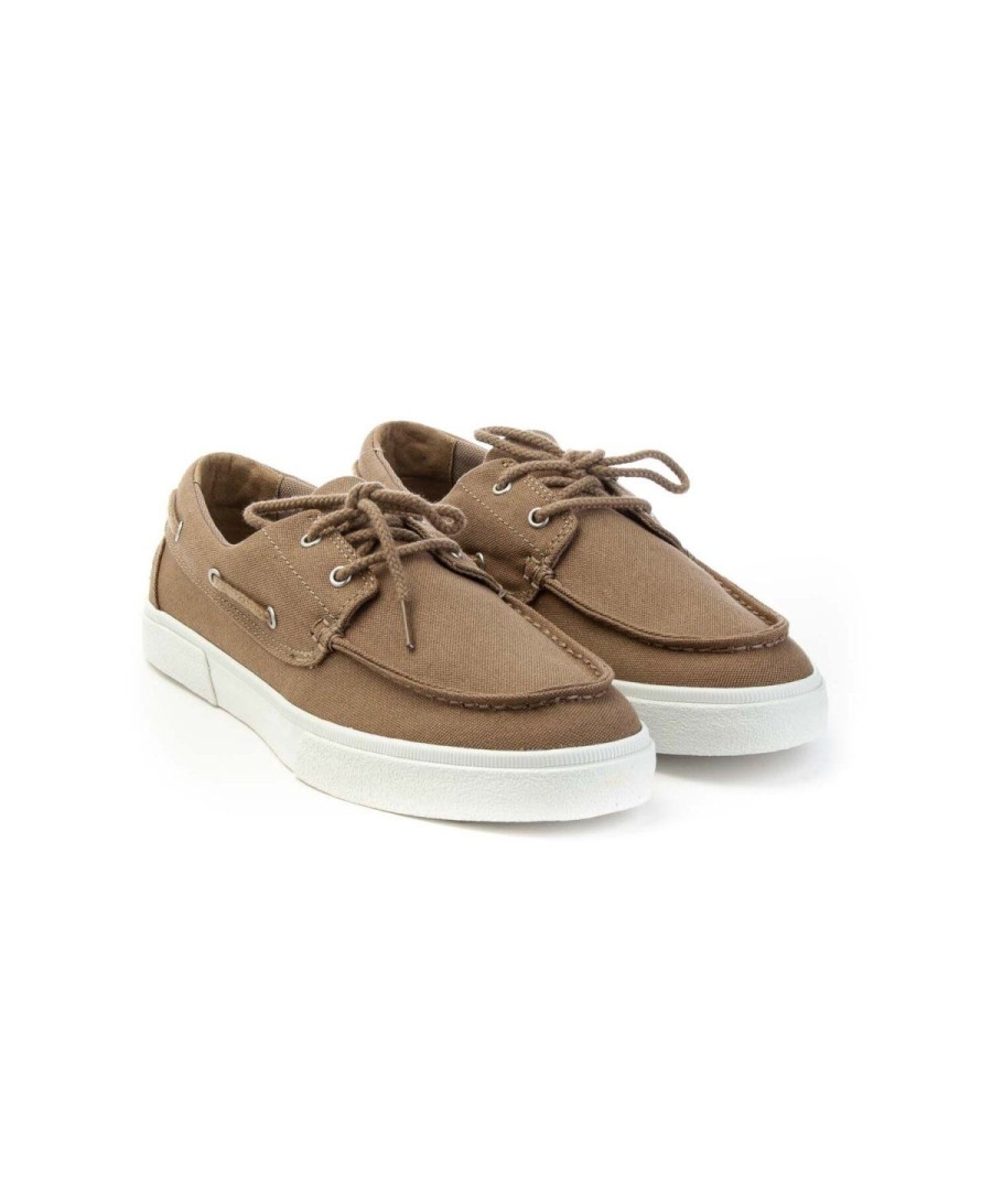 Uomo TIMBERLAND | Timberland Scarpa Da Barca Union Wharf 2.0 Leone Shoes Beige