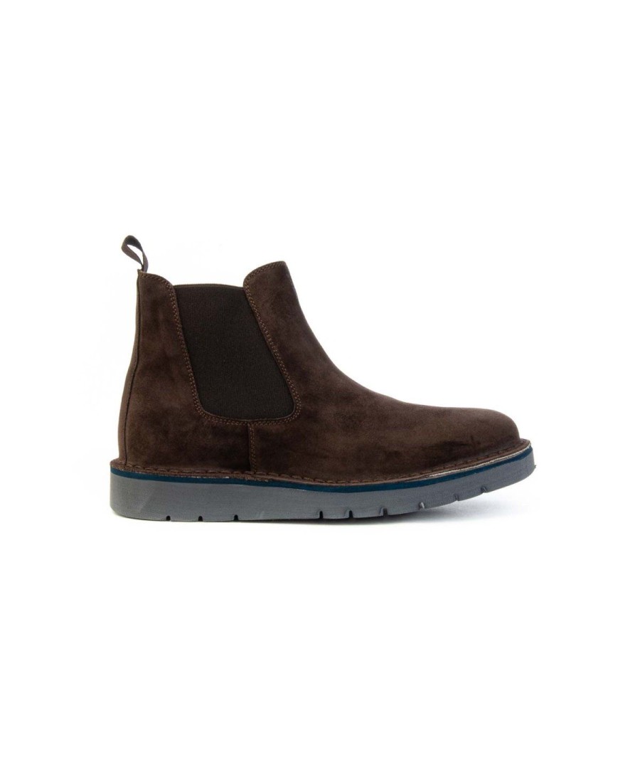 Uomo KEBO | Kebo 010 Oslo Beatles O Chelsea Boots Uomo Leone Shoes Frosinone Testa Di Moro