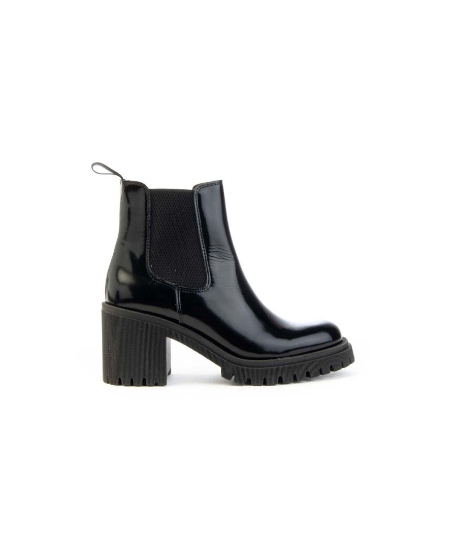 Donna DOMINGA VSL | Vsl 7377 Chelsea Boots Beatles Donna Leone Shoes Frosinone Nero