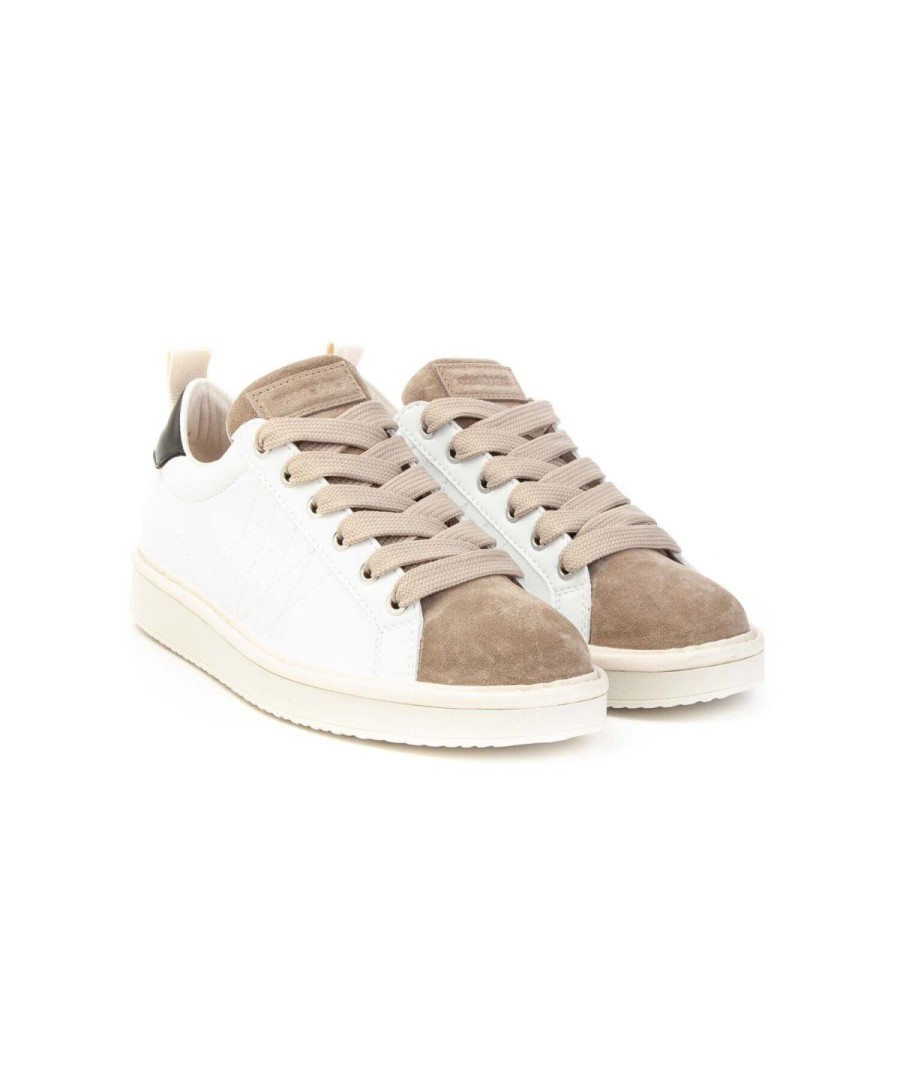 Donna PANCHIC | Panchic Scarpe Sneakers P01W002 Donna Leoneshoes White/Taupe