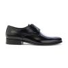 Uomo ROSSI | Rossi 4711 Derby Lacci Fondo Cuoio Man Leone Shoes Nero