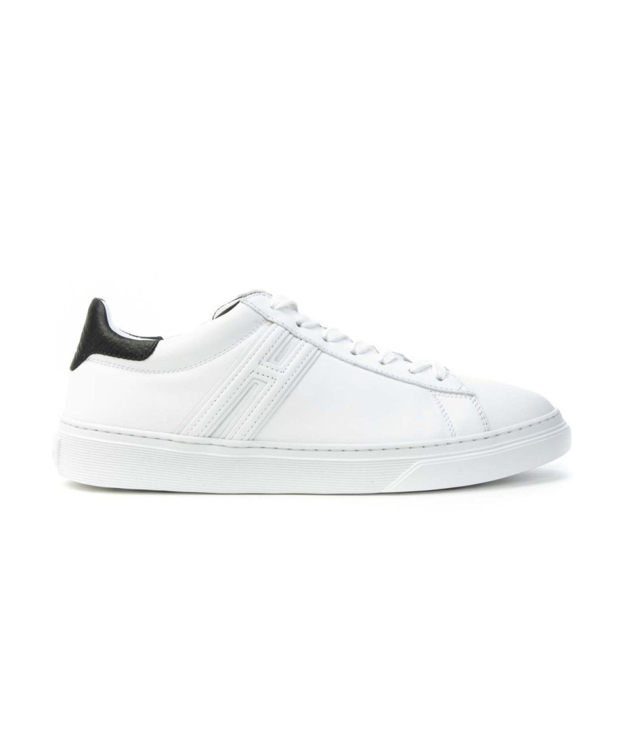 Uomo HOGAN | Hogan Hxm3650J3100Bv0001 Sneakers H365 Uomo Nero/Bianco