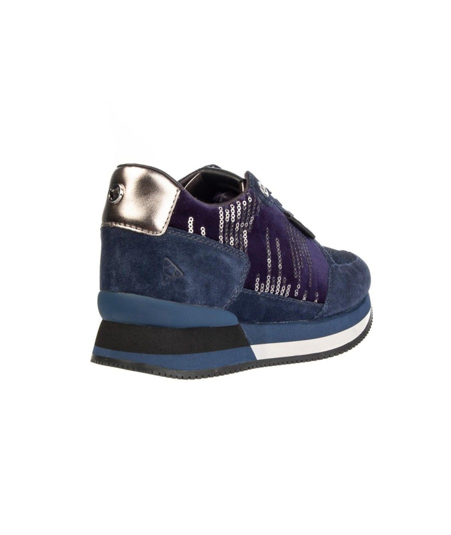 Donna APEPAZZA | Apepazza Rebecca Sneaker Inner Wedge Blu