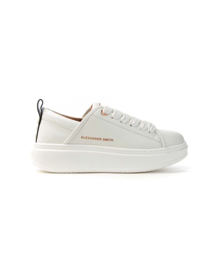 Donna ALEXANDER SMITH | Alexander Smith Aeazeww6554 Sneakers Woman Leone Shoes Frosinone White