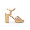 Donna FRANCO RUSSO | Franco Russo 5705 Sandalo Plateau Donnaleone Shoes Multicolor