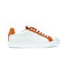 Uomo SAXONE | Saxone 1213 Sneakers Lacci Uomo Arancio