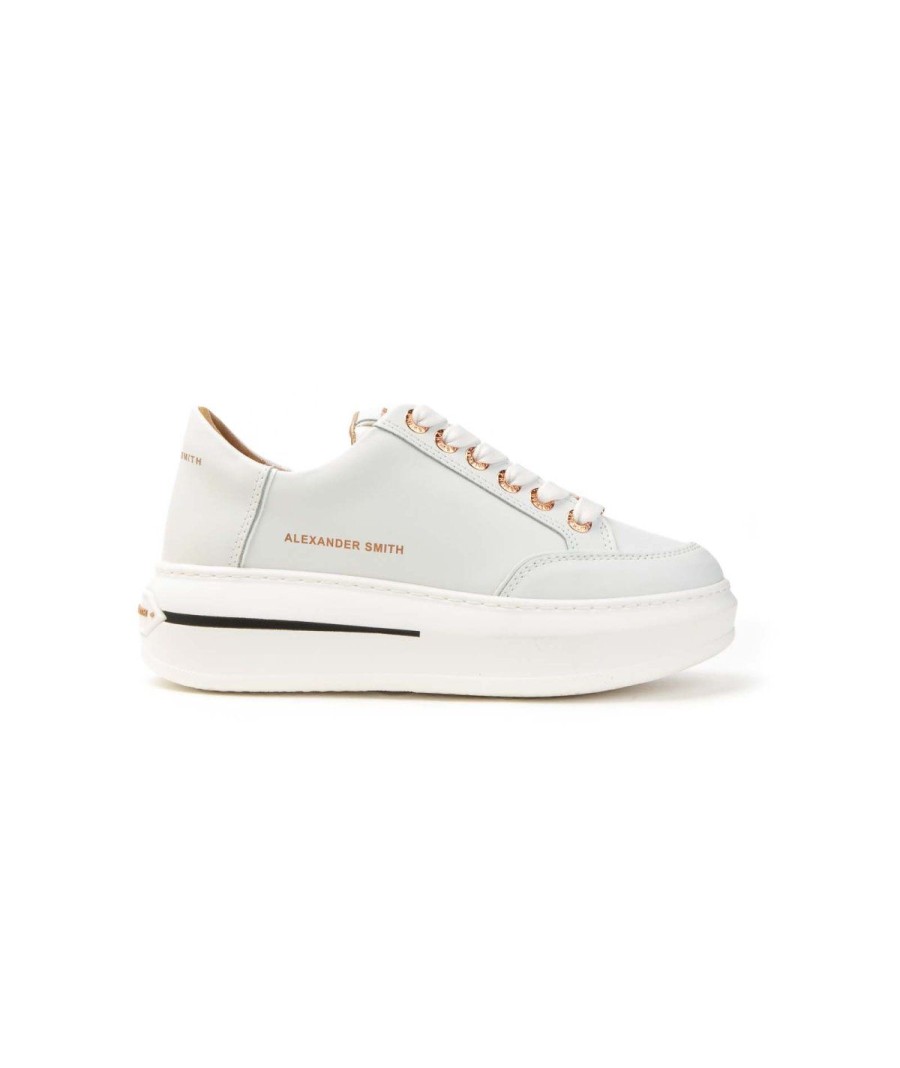 Donna ALEXANDER SMITH | Alexander Smith Asazlsw1758Twt Sneaker Woman Leone Shoes Frosinone White