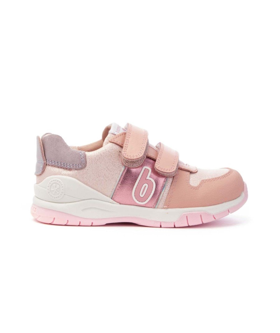 Junior BIOMECANICS | Biomecanics 222220 Sneakers 2 Strappi Leone Shoes Cipria