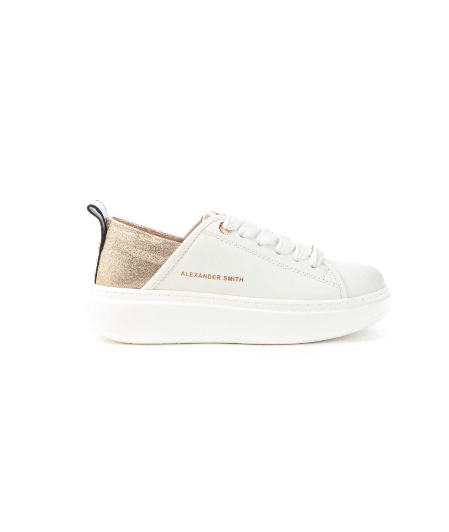 Donna ALEXANDER SMITH | Alexander Smith Aeazeww6835Wcp Sneakers Woman Leone Shoes Frosinone White/Copper