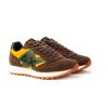 Uomo SUN68 | Sun68 Z43114 Jaki Bicolor Sneakers Man Leone Shoes Giallo/Marrone