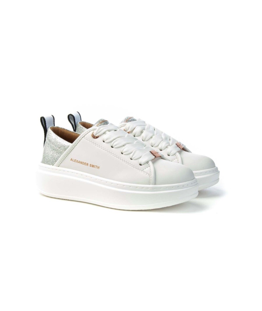 Donna ALEXANDER SMITH | Alexander Smith Aeazeww6835Wsv Sneakers Donna Leone Shoes Frosinone White/Silver