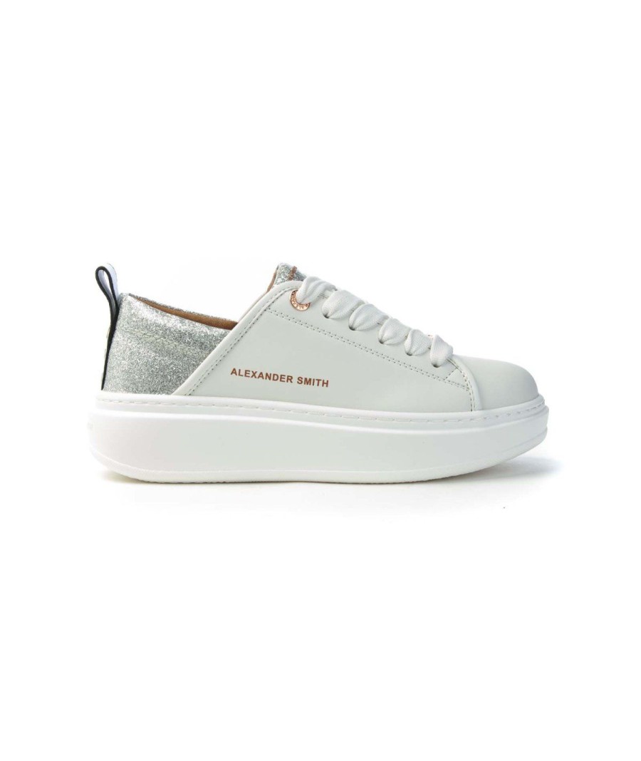 Donna ALEXANDER SMITH | Alexander Smith Aeazeww6835Wsv Sneakers Donna Leone Shoes Frosinone White/Silver