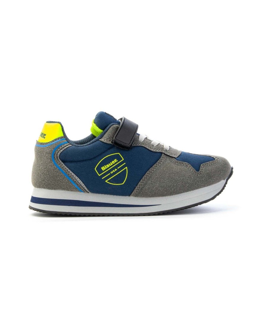 Junior BLAUER | Blauer F1Quick02/Cor Sneaker Lacci Navy