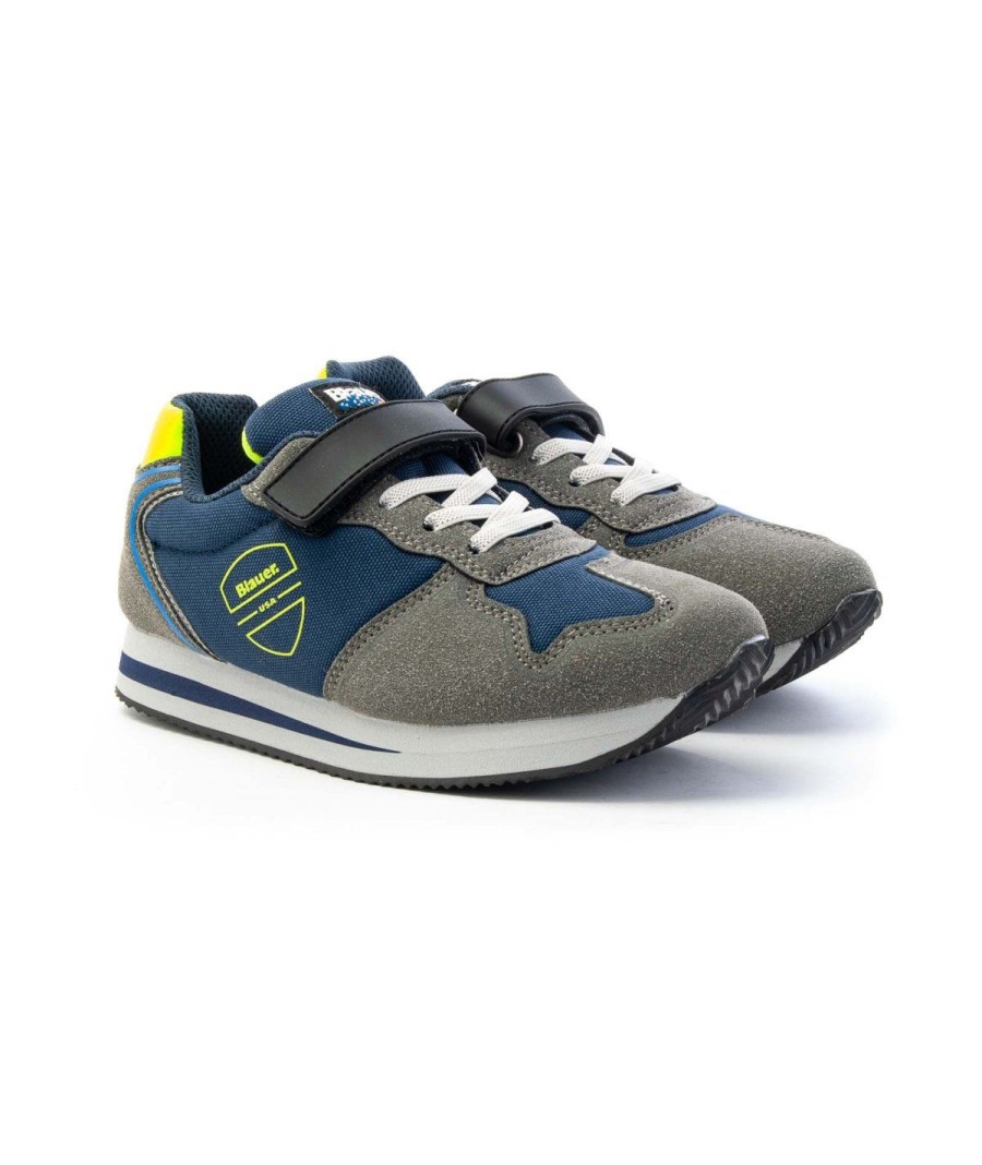 Junior BLAUER | Blauer F1Quick02/Cor Sneaker Lacci Navy