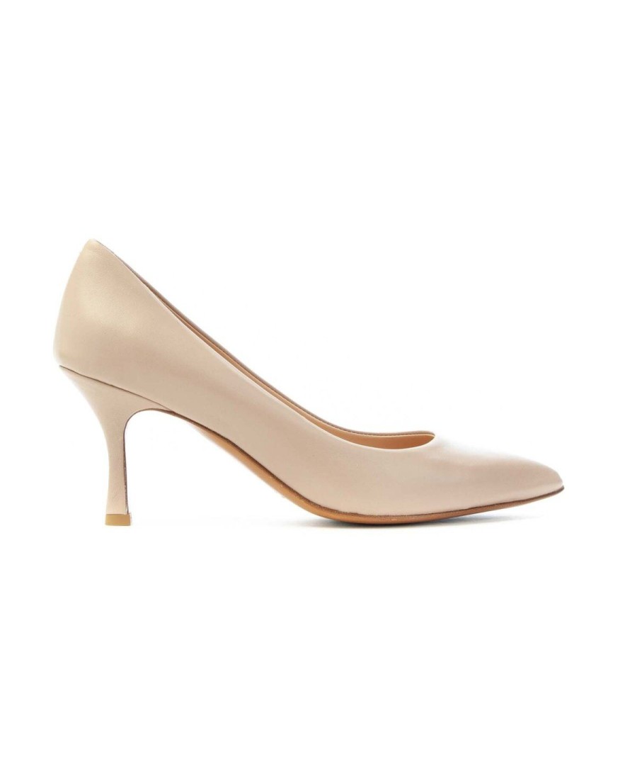 Donna FRANCO RUSSO | Franco Russo 3501S Decolte Tacco 70 Nude