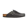 Unisex BIRKENSTOCK | Birkenstock Boston 059463 Sabot Leone Shoes Black