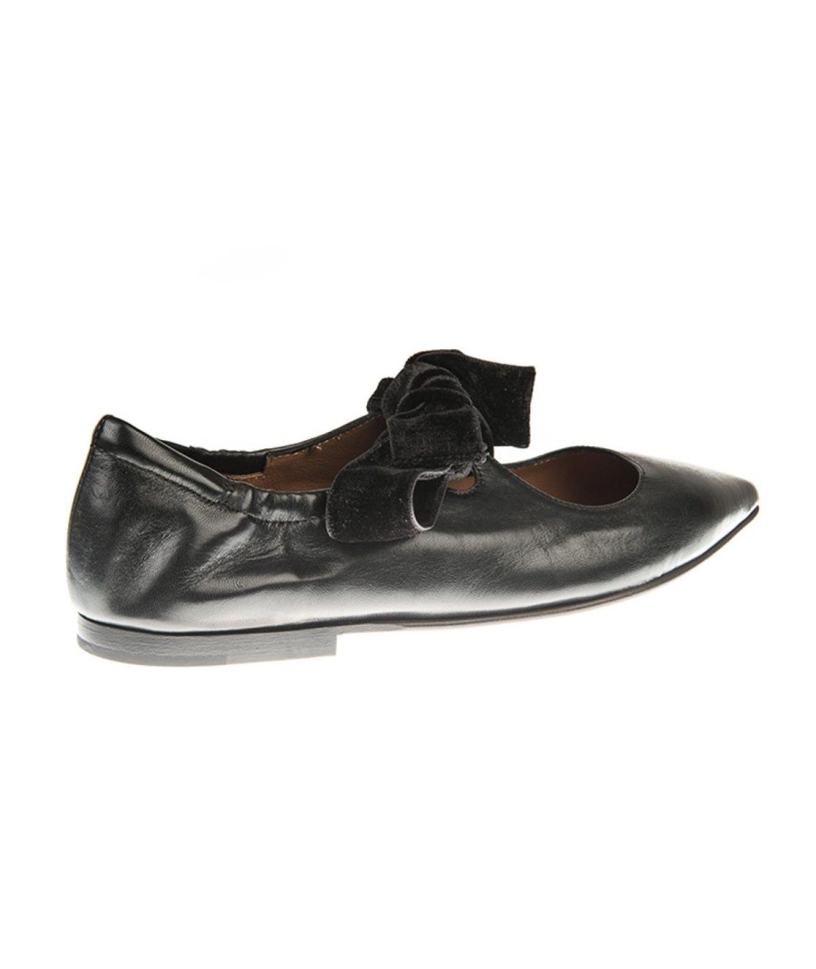 Donna POMME D'OR | Pomme D`Or Ballerina Cint Velluto T10 Nero