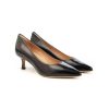 Donna FRANCO RUSSO | Franco Russo 1701S Decolte` Tacco 50 Donna Leone Shoes Frosinone Nero