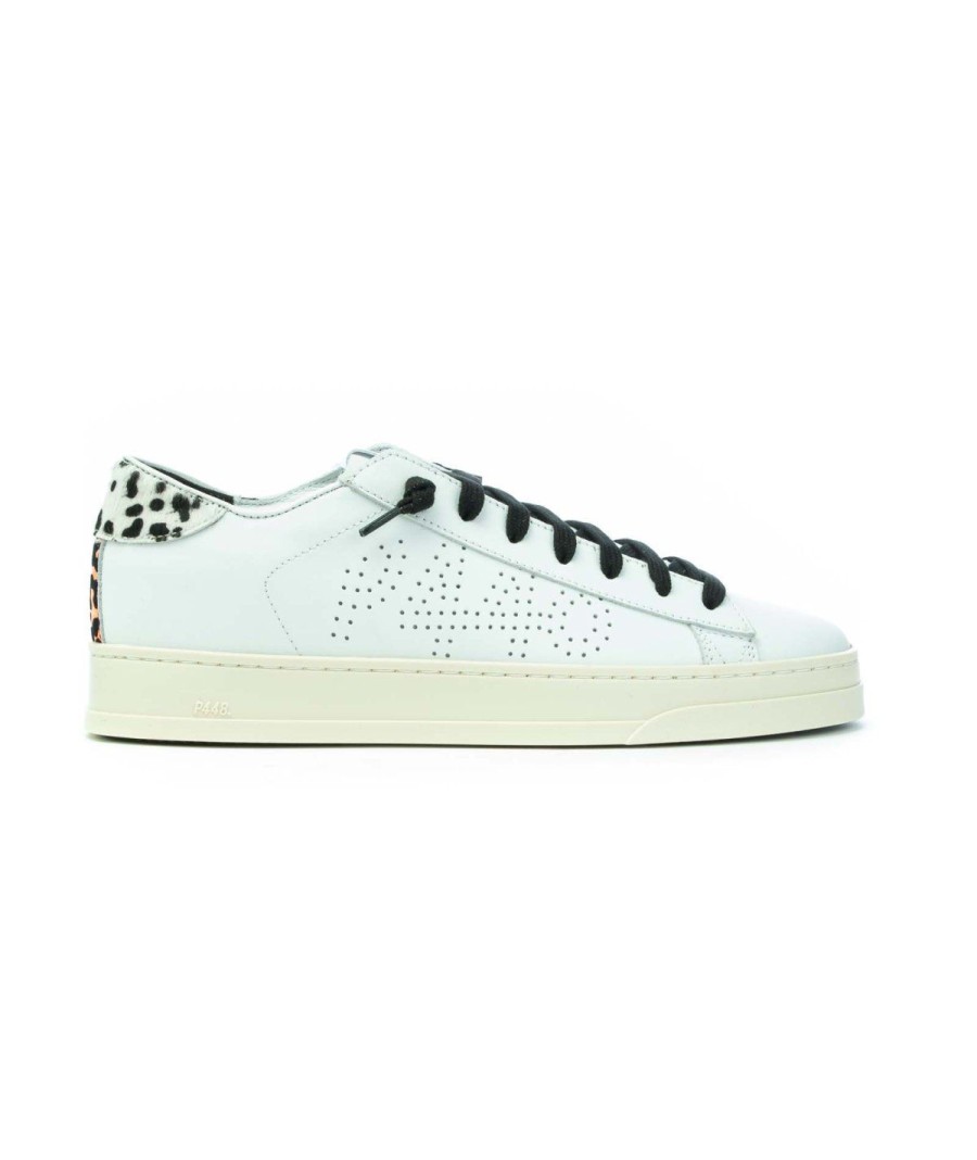 Donna P448 | P448 S22Jack-W Sneakers Lacci Woman Leone Shoes White