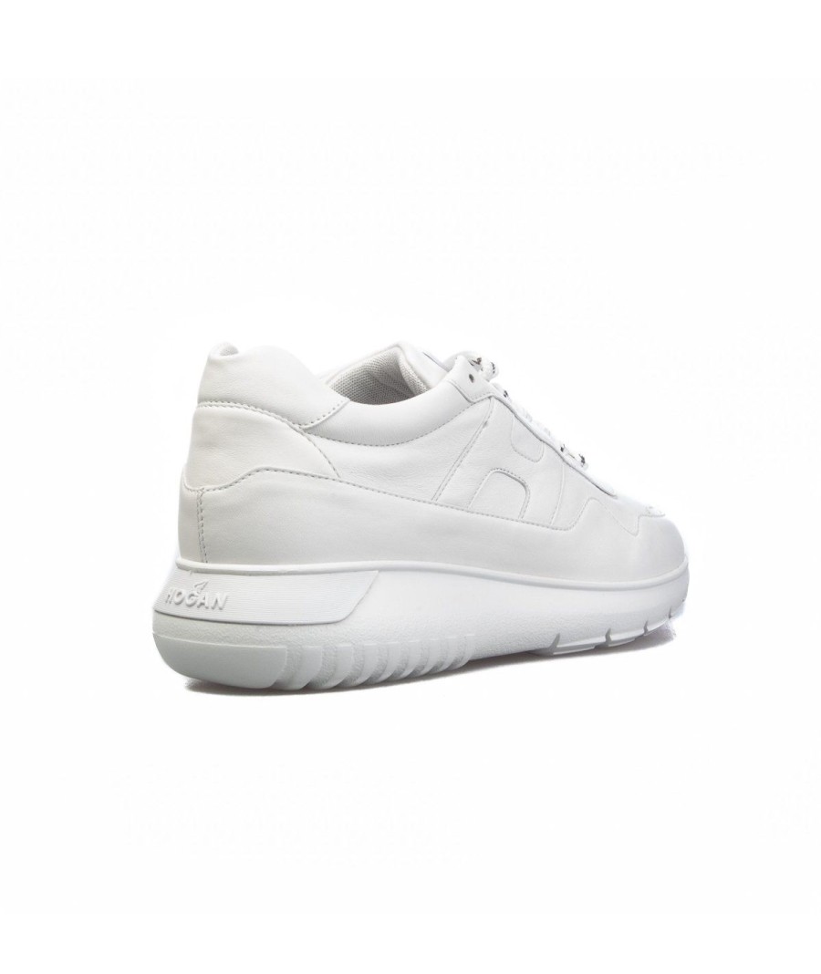 Uomo HOGAN | Hogan Scarpe Hxm3710Cp50Le9B001 Interactive Sneakers Bianco