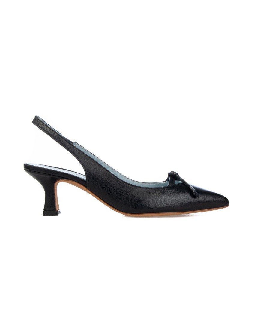 Donna ROBERTO FESTA | Roberto Festa 5203 Slingback Fiocco Nero