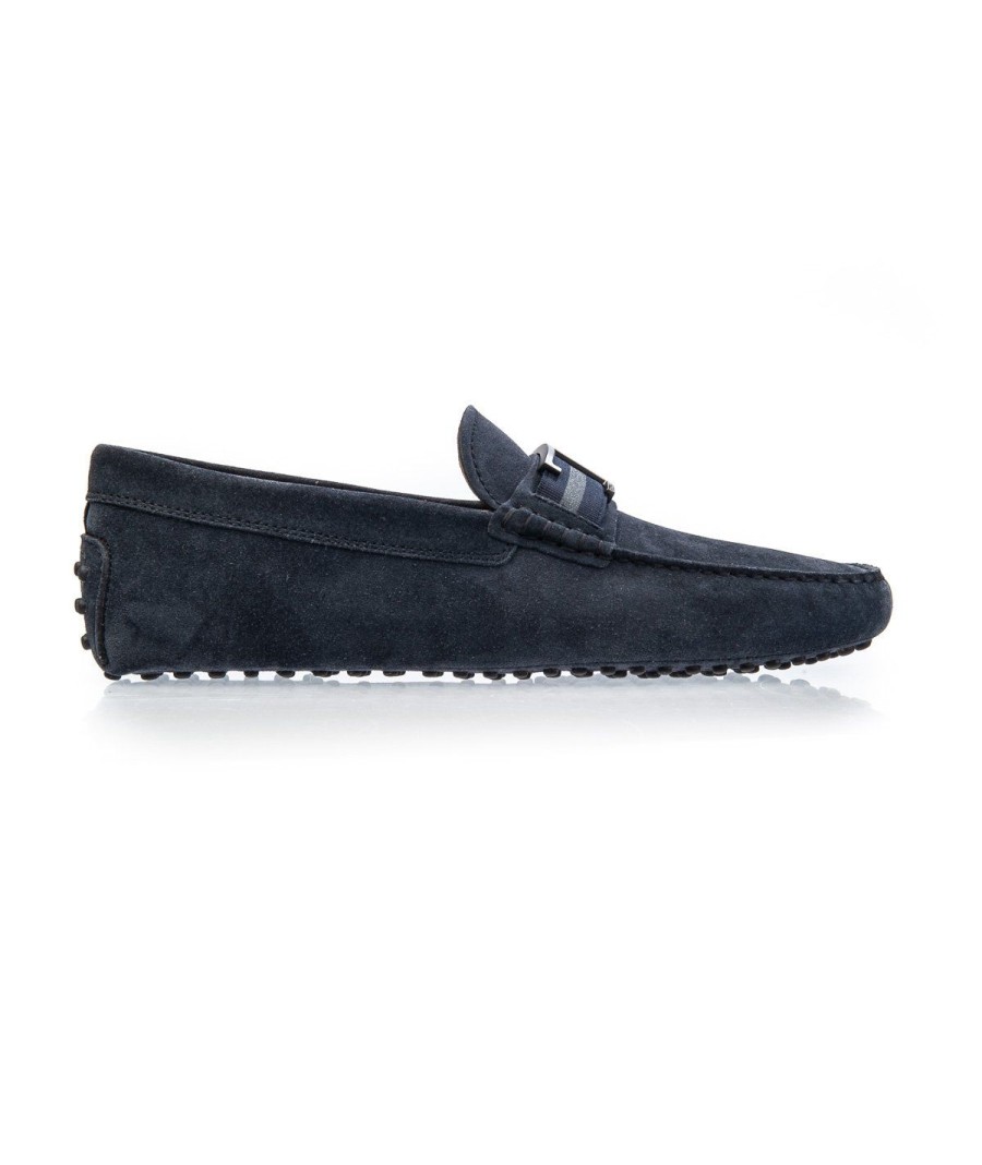 Uomo TOD'S | Tods Xxm0Gw0Ct50Re0U805 Mocassino Gommin Blu