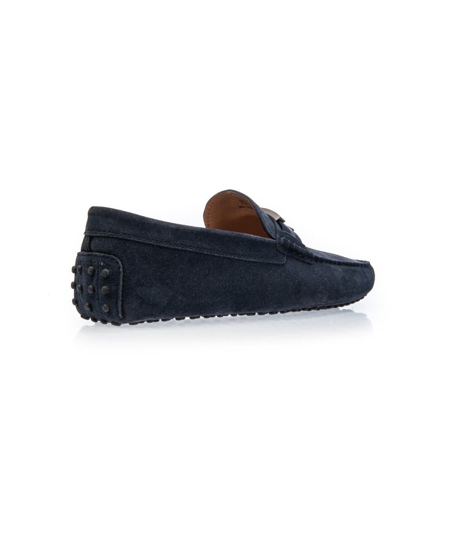 Uomo TOD'S | Tods Xxm0Gw0Ct50Re0U805 Mocassino Gommin Blu