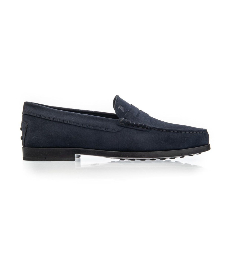 Uomo TOD'S | Tods Xxm17C00010Hseu805 Mocassino Blu Notte