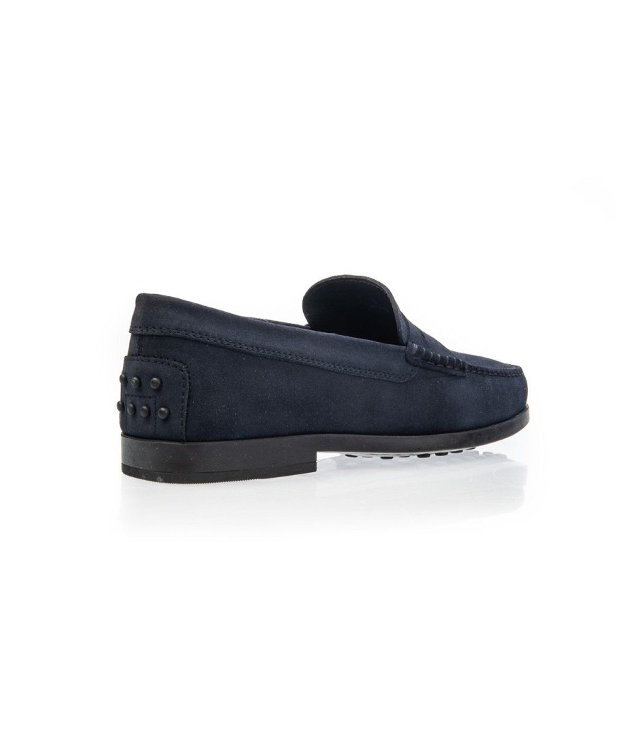 Uomo TOD'S | Tods Xxm17C00010Hseu805 Mocassino Blu Notte