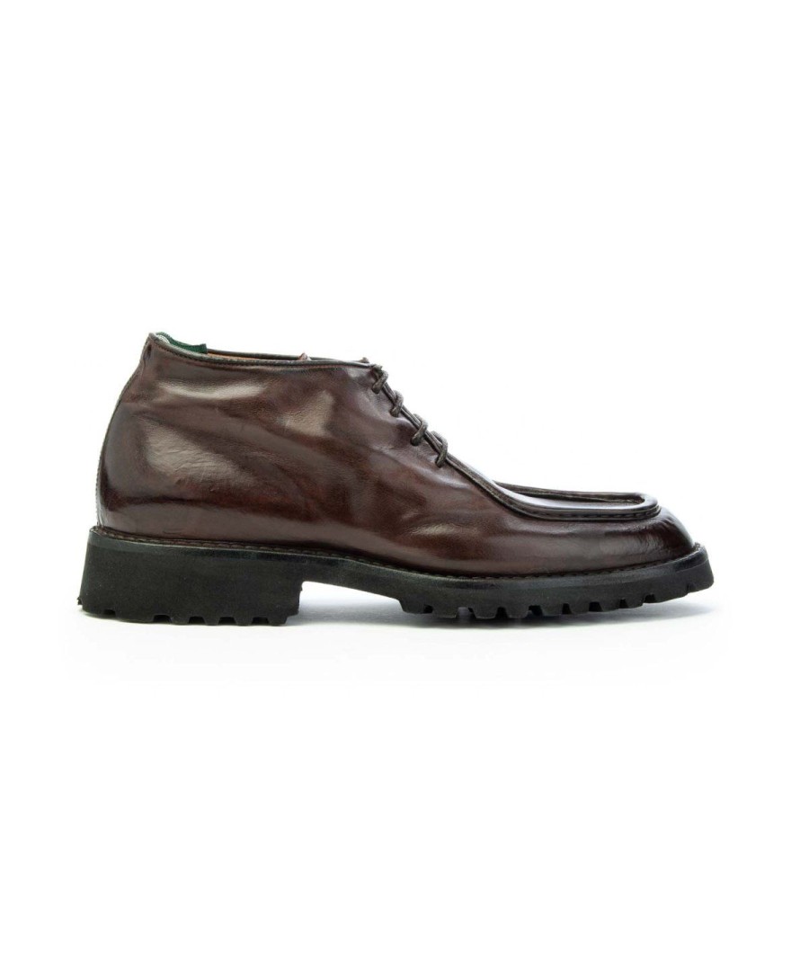 Uomo GREEN GEORGE | Green George 1032 Polacco Ingegnere Lacci Leone Shoes Made In Italy Testa Di Moro