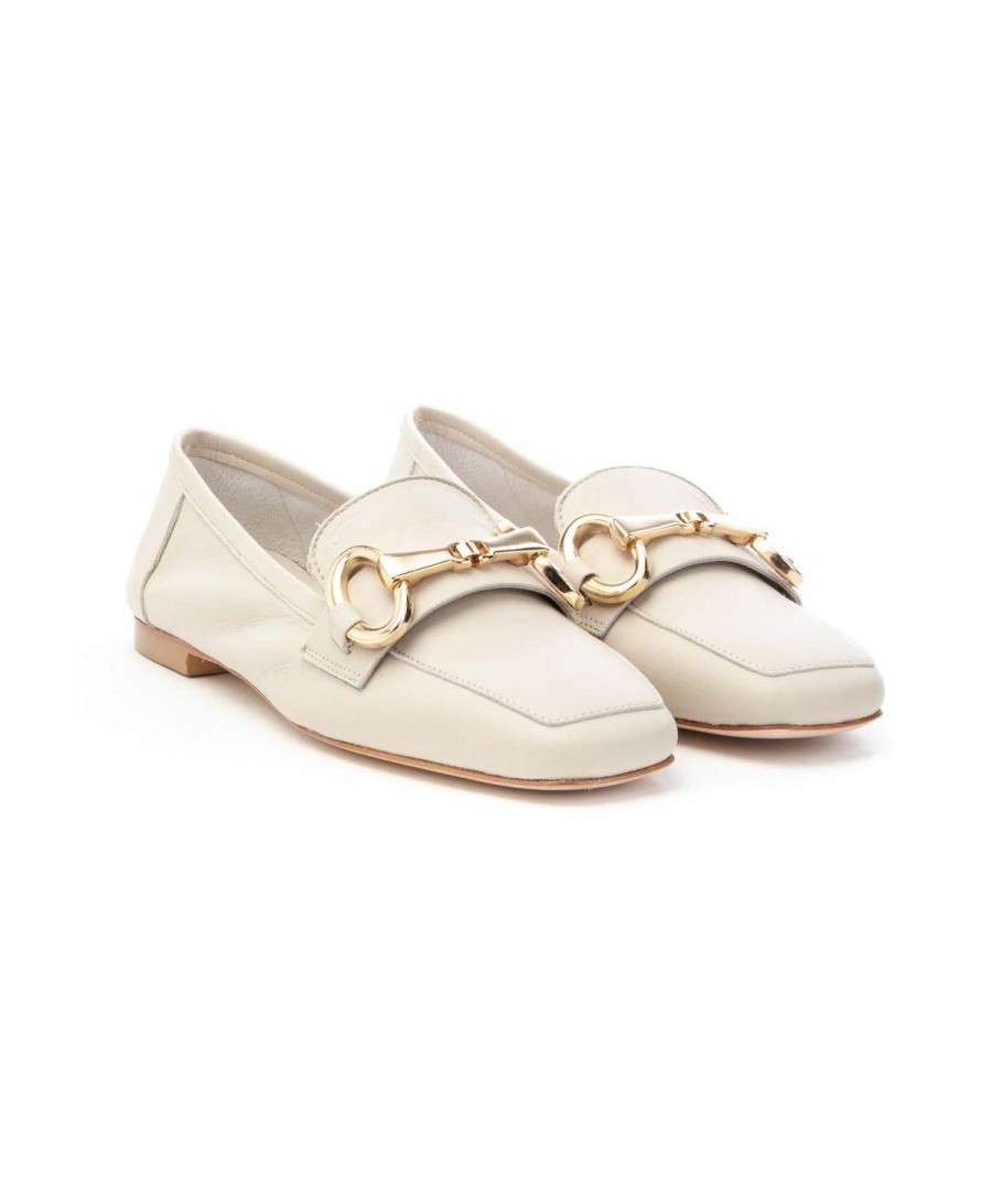 Donna DOMINGA VSL | Vsl 7269 Mocassino Donna Mosetto Beige