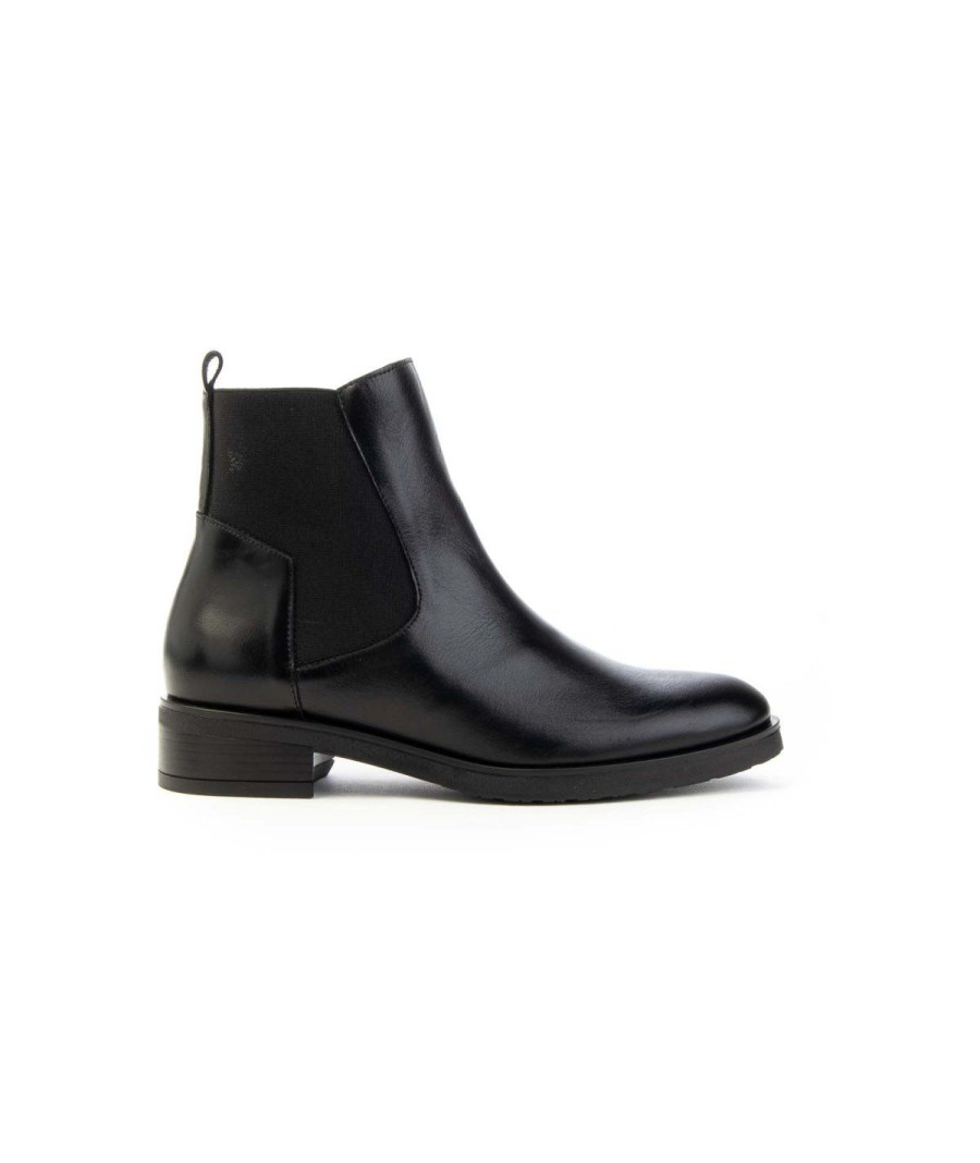 Donna WONDERS | Wonders C-5452 Chelsea Boots Donna Leone Shoes Frosinone Nero