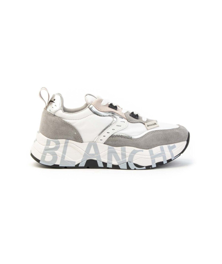 Donna VOILE BLANCHE | Voile Blanche 2017475061B31 Club105. Sneakers Donna Leoneshoes Grey/White