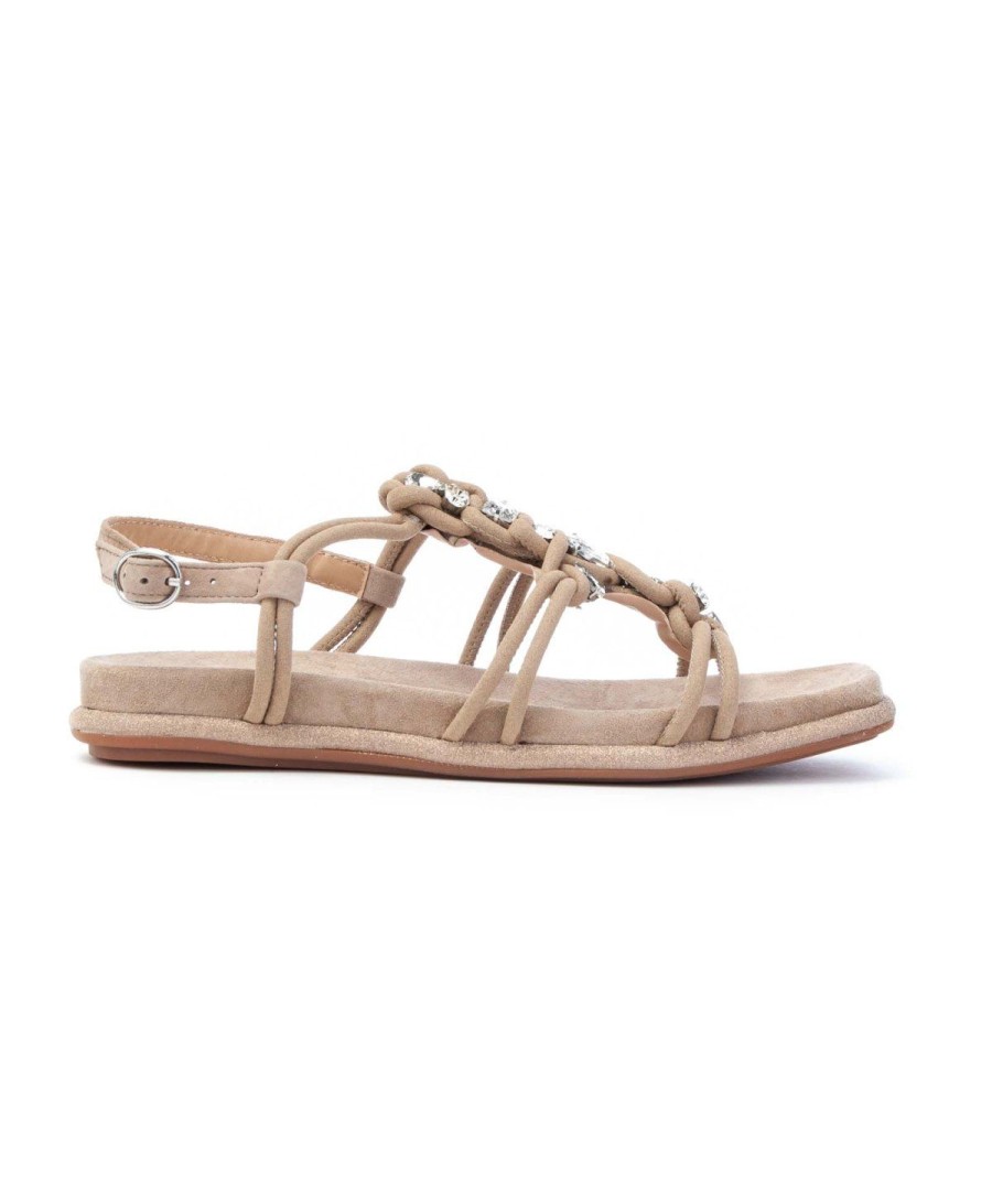 Donna ALMA EN PENA | Alma En Pena V22421 Sandalo Gemme Leone Shoes Visone