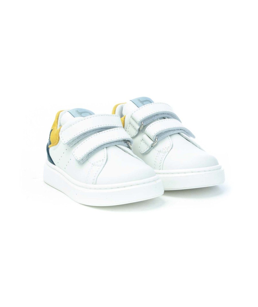 Junior BALDUCCI | Balducci Csp4960 Sneakers 2 Strappi Primi Passi Leone Shoes Bianco