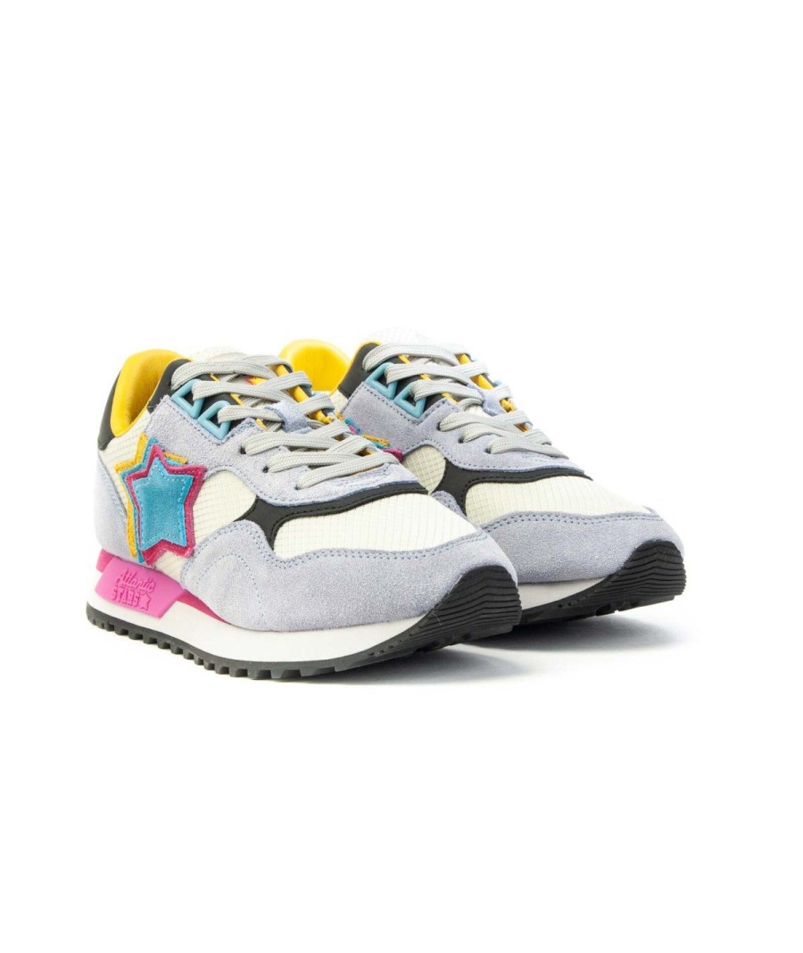 Donna ATLANTIC STARS | Atlantic Stars Ghalac Lwbb-Dr23 Sneakers Donna White