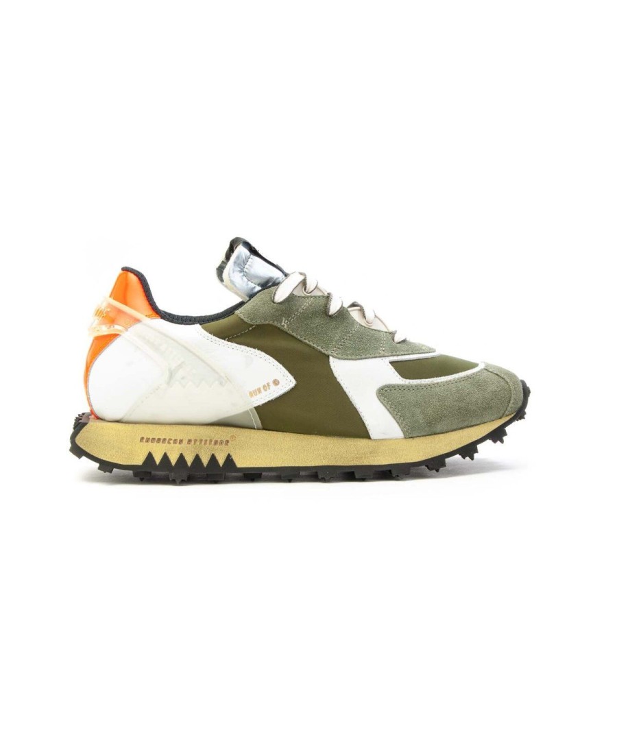 Uomo RUN-OF | Run Of Hellmut M Sneakers Lacci Uomo Green