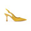 Donna SARA SCHEKER | Sara Scheker Slingback 454Nappa Donna Leone Shoes Frosinone Giallo