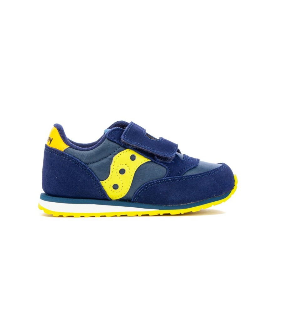 Junior SAUCONY | Saucony Sl264801 Baby Jazz Hl Sneaker Navy/Green